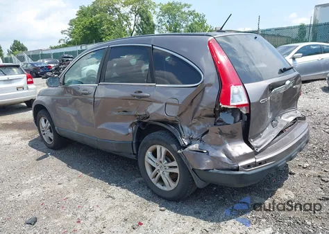 2010 Honda Cr-V Ex-L from USA, damaged, VIN 5J6RE4H72AL086312